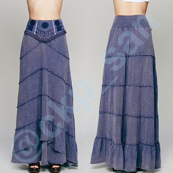 Free People X Belly Dancer Convertible Skirt Sz S - Picture 5 of 15